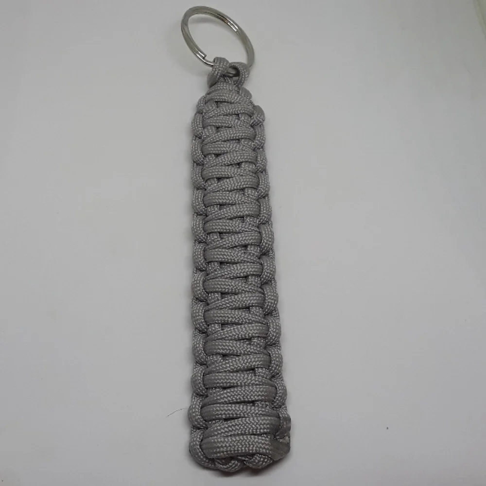 double layer 550 paracord keychain